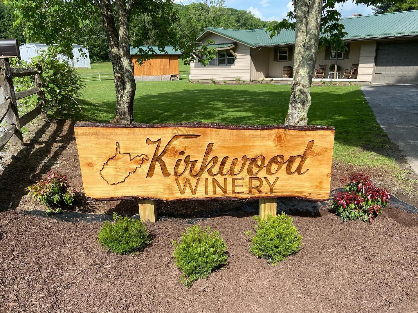 Kirkwood Winery Sign and Grounds